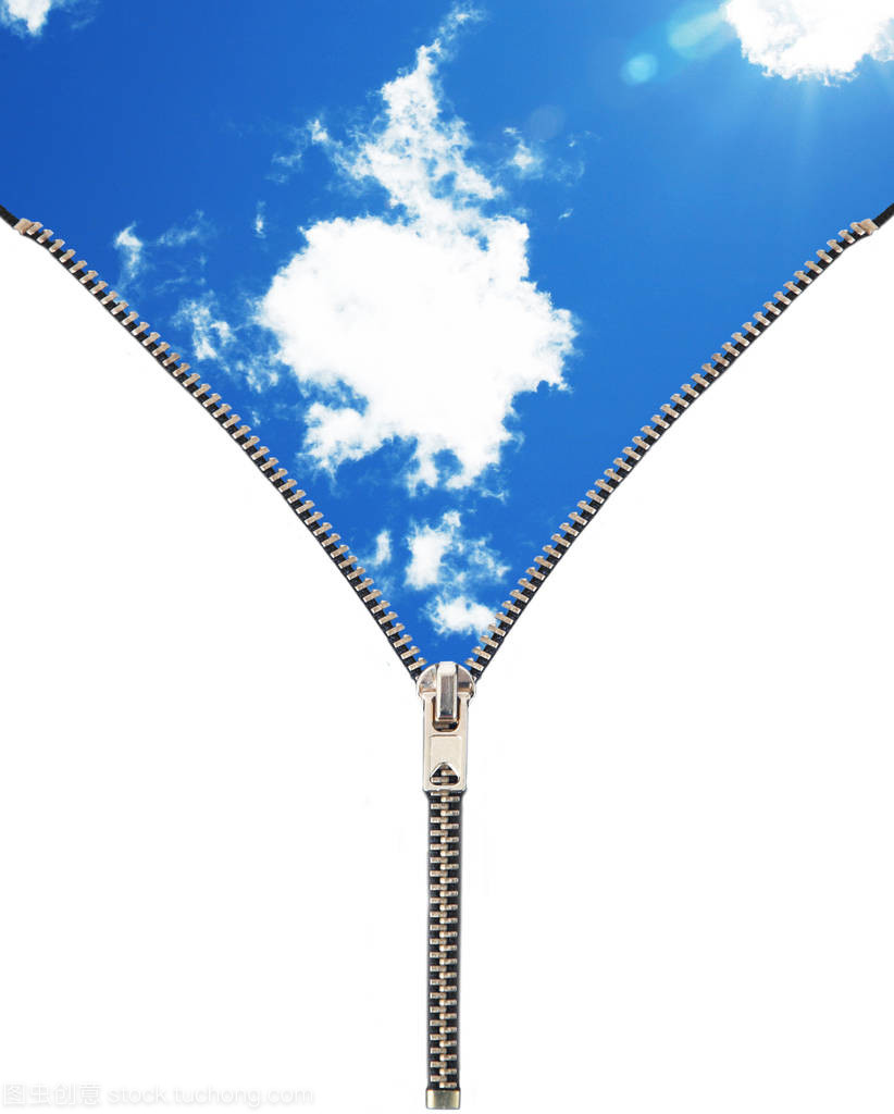 拉鏈打開(kāi)天空